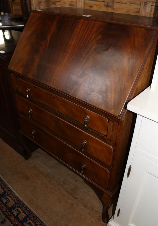 1930s walnut bureau